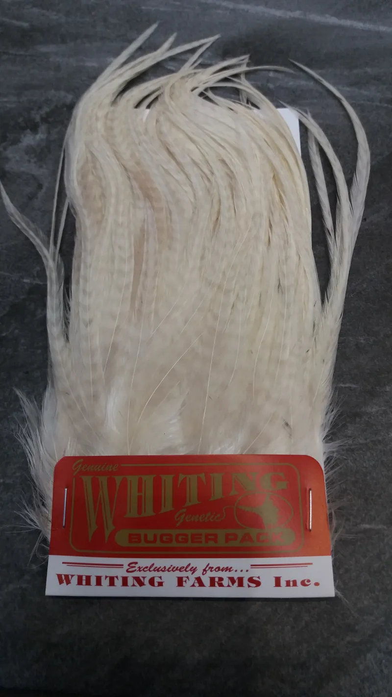 Whiting Bugger Pack in White